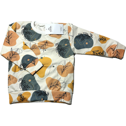 Bluza bawełniana GAMEX - LIŚCIE Rozmiar 92